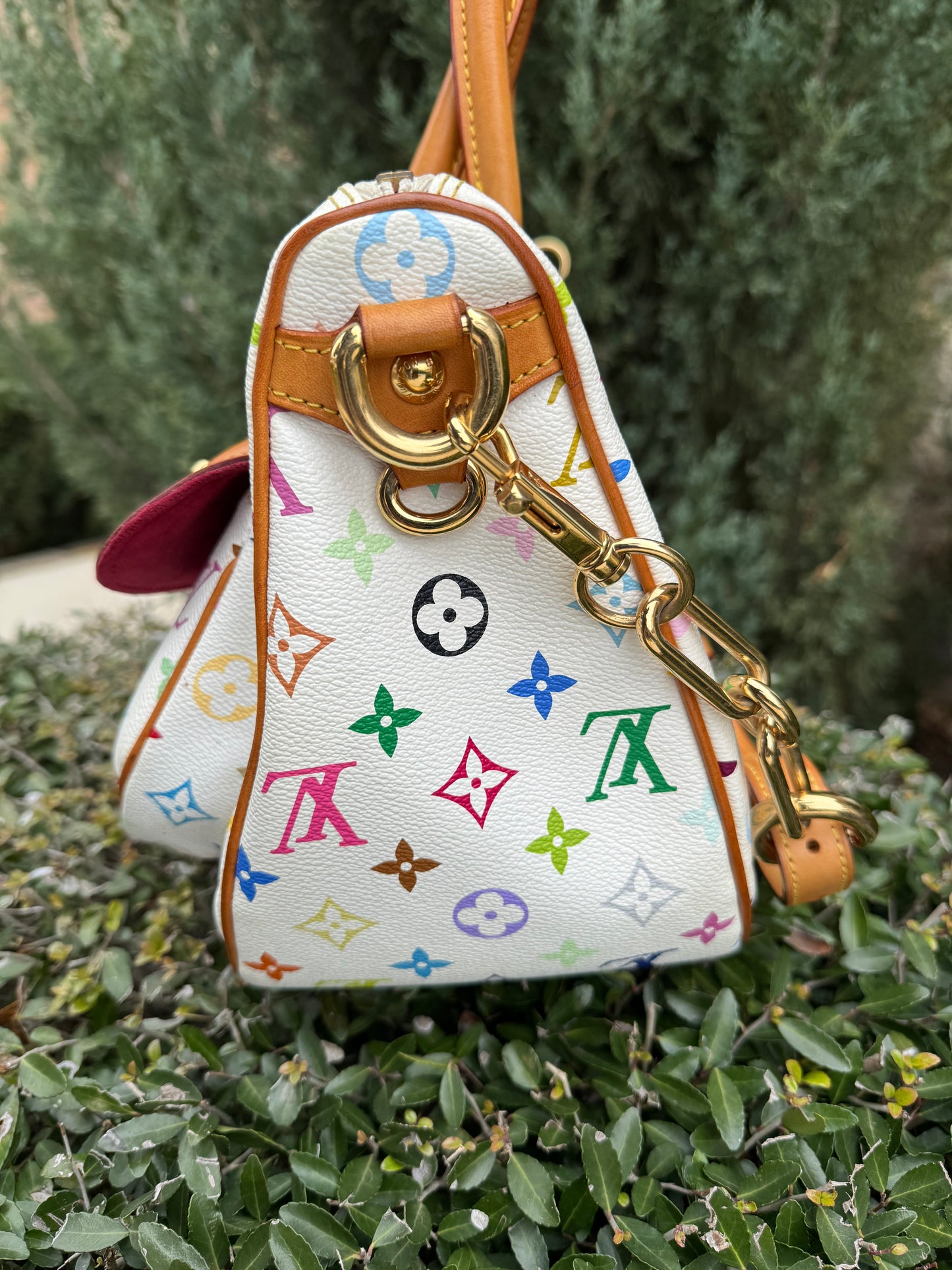 Louis Vuitton Rita Multicolor in Blanc