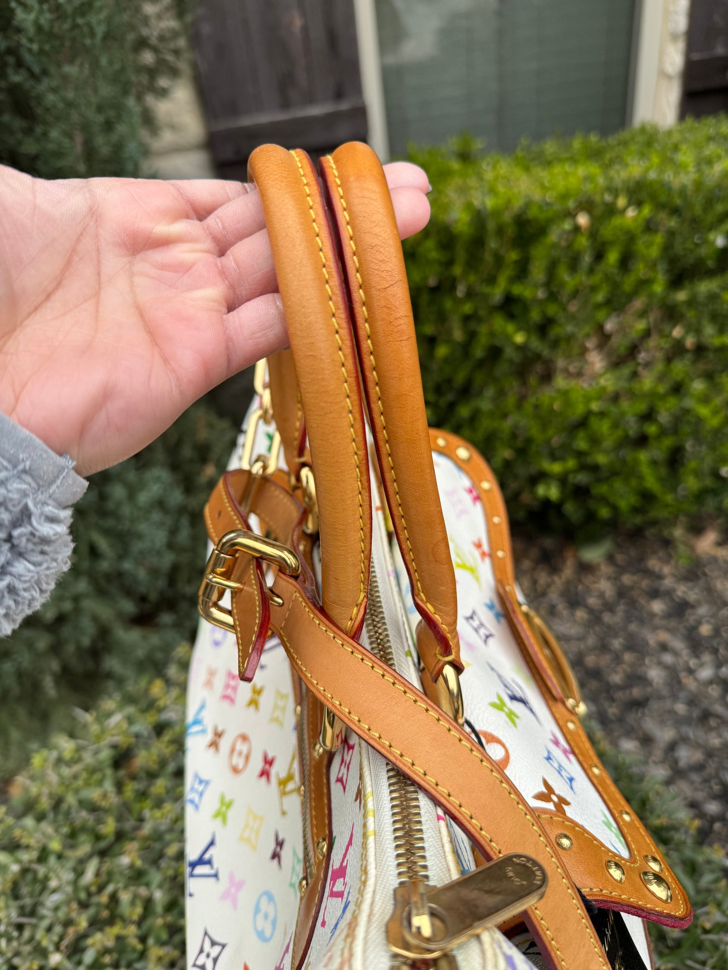 Louis Vuitton Rita Multicolor in Blanc