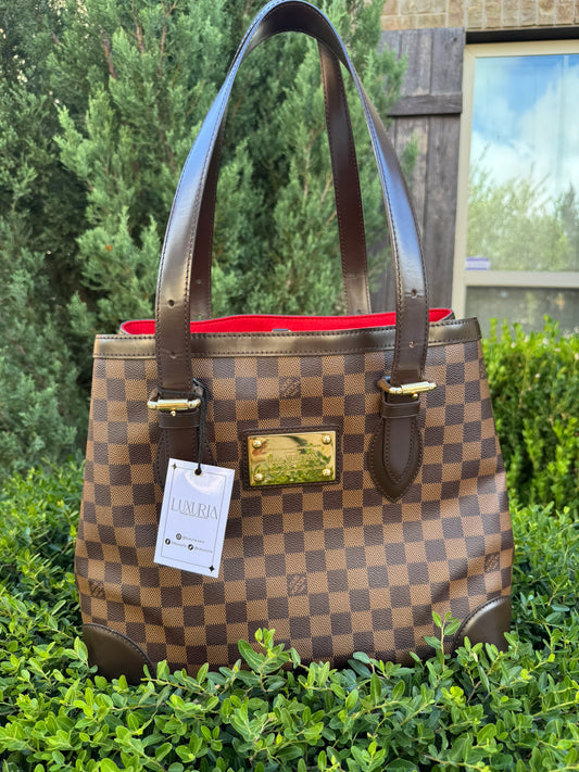Louis Vuitton Hampstead MM in Damier Ebene Canvas