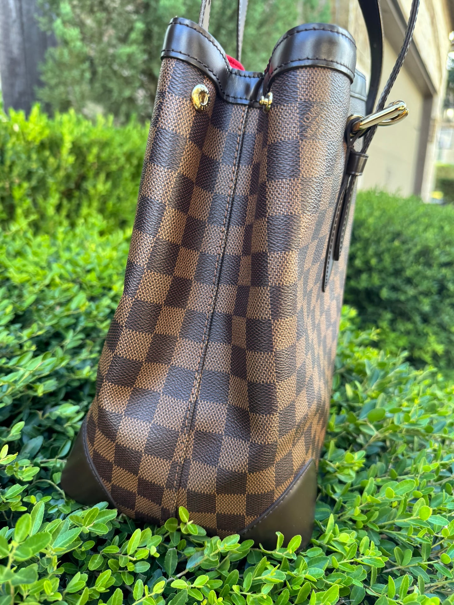 Louis Vuitton Hampstead MM in Damier Ebene Canvas