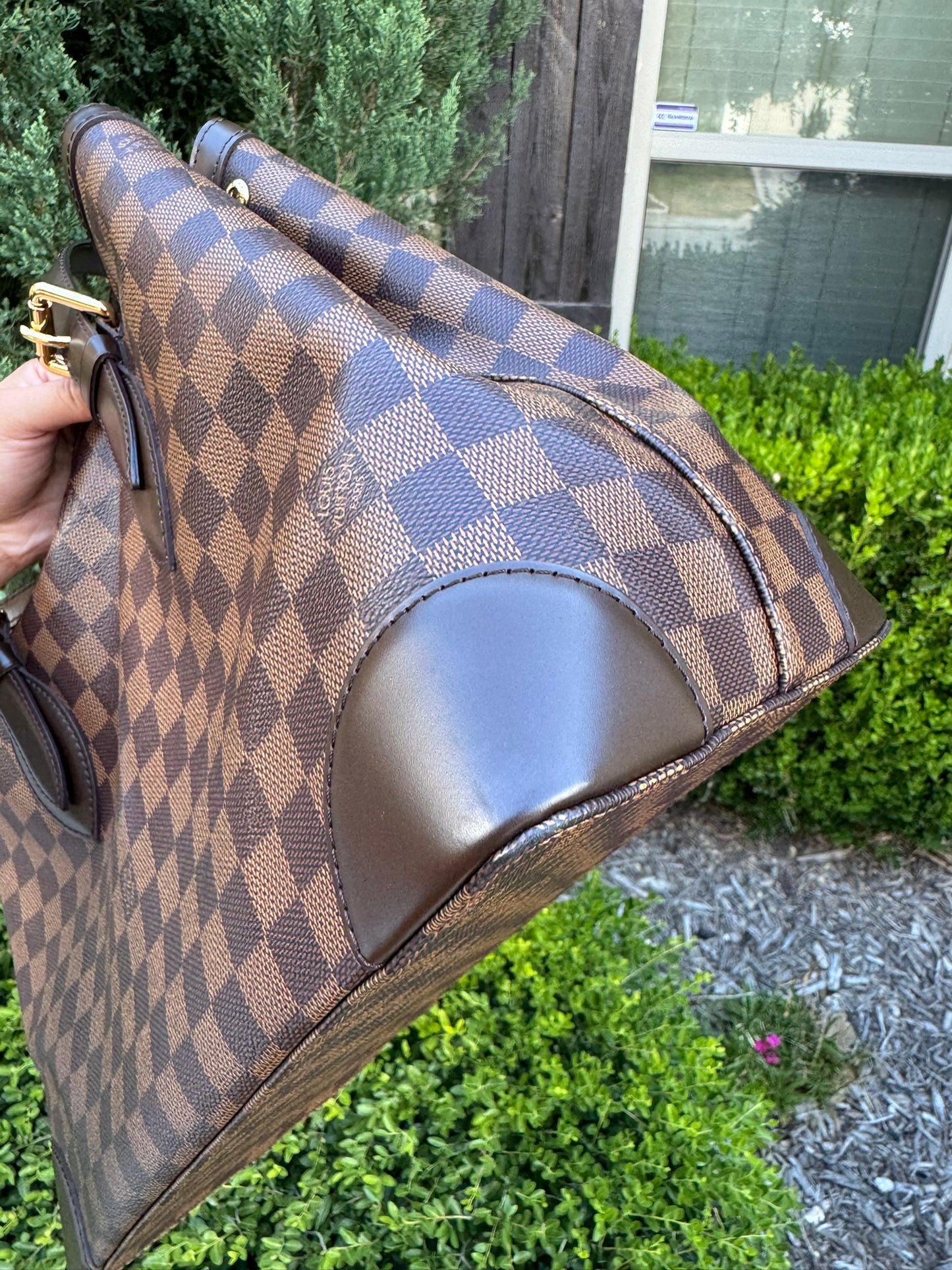 Louis Vuitton Hampstead MM in Damier Ebene Canvas