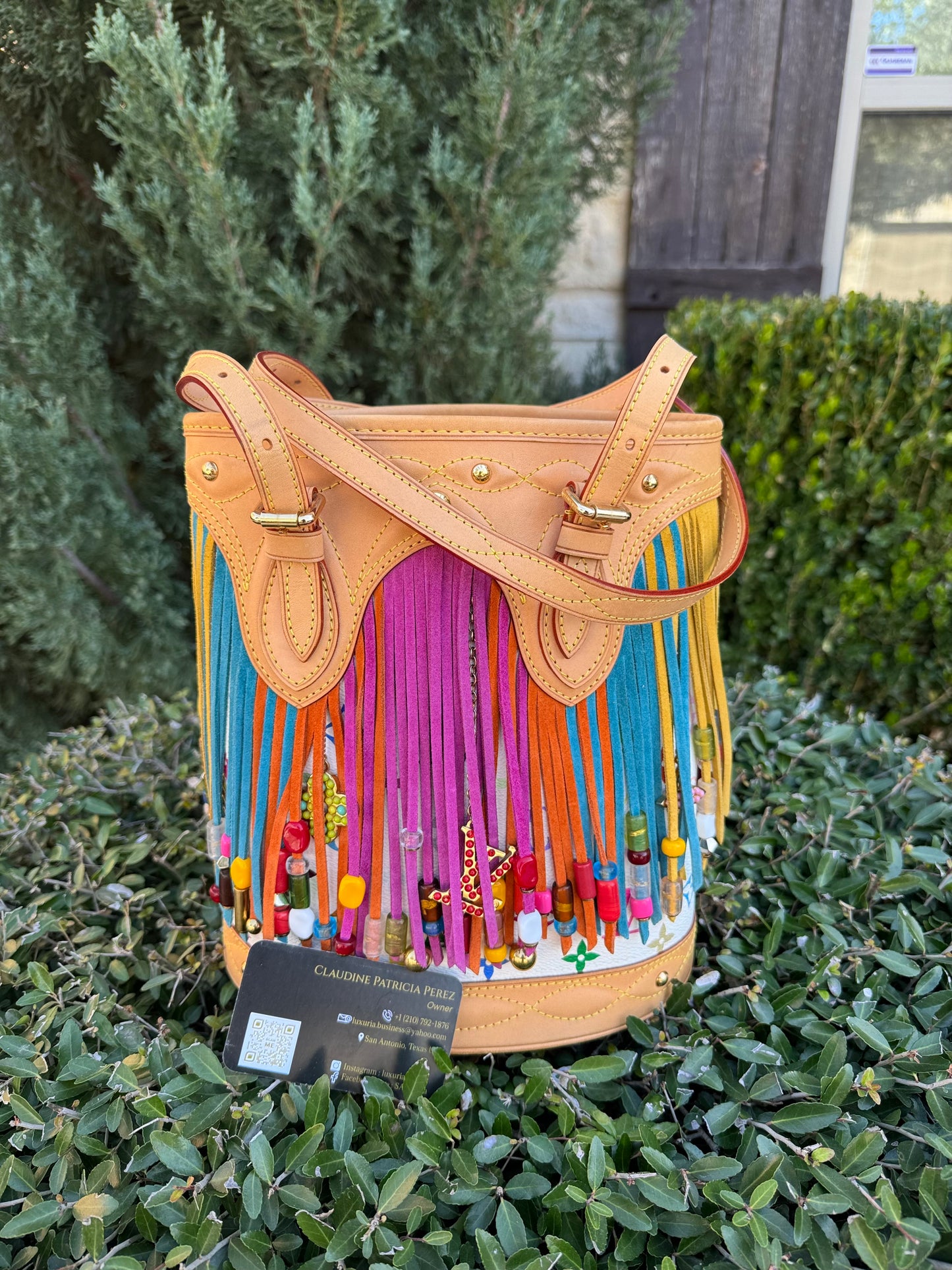 Louis Vuitton Bucket Fringe