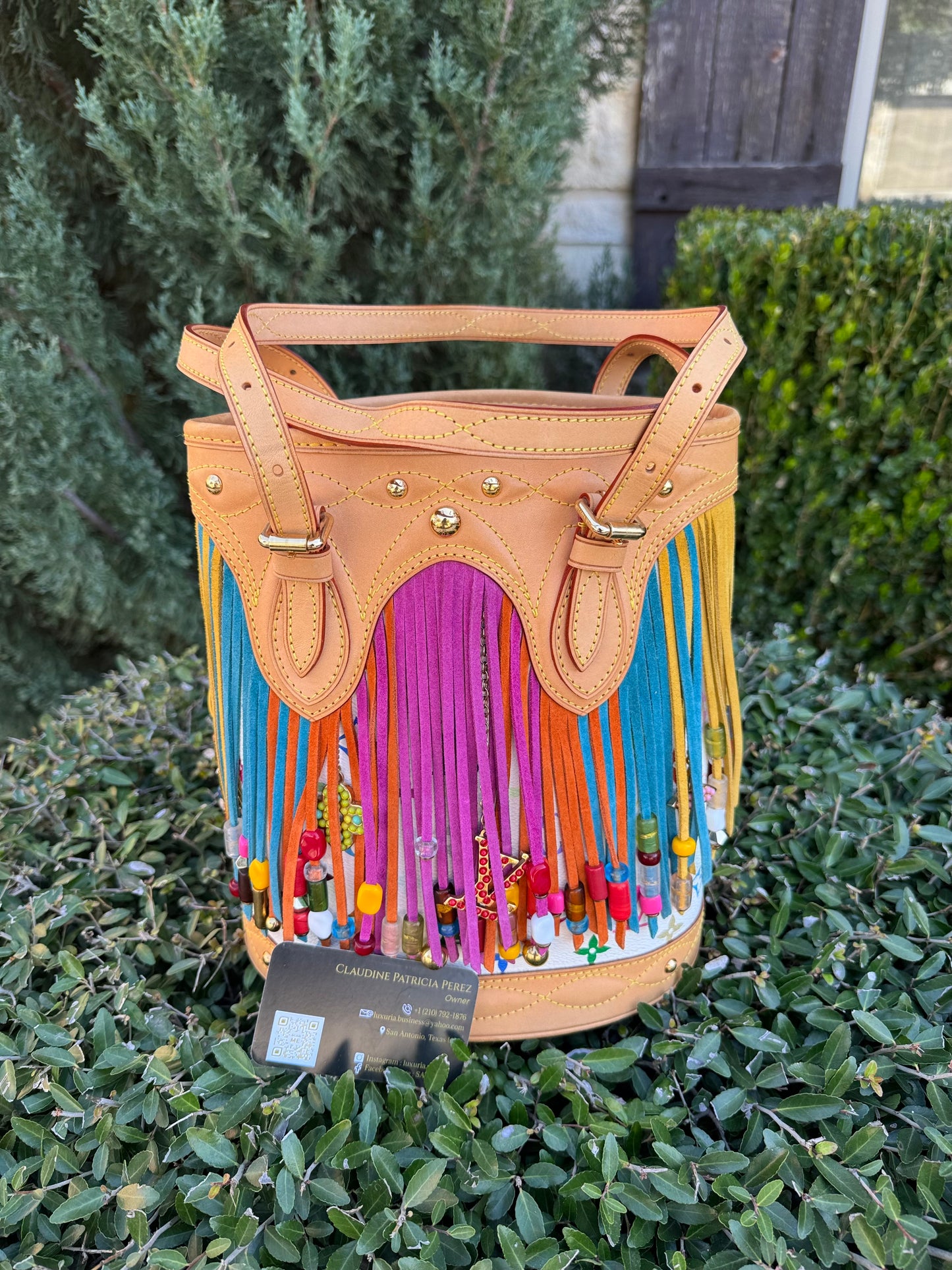 Louis Vuitton Bucket Fringe