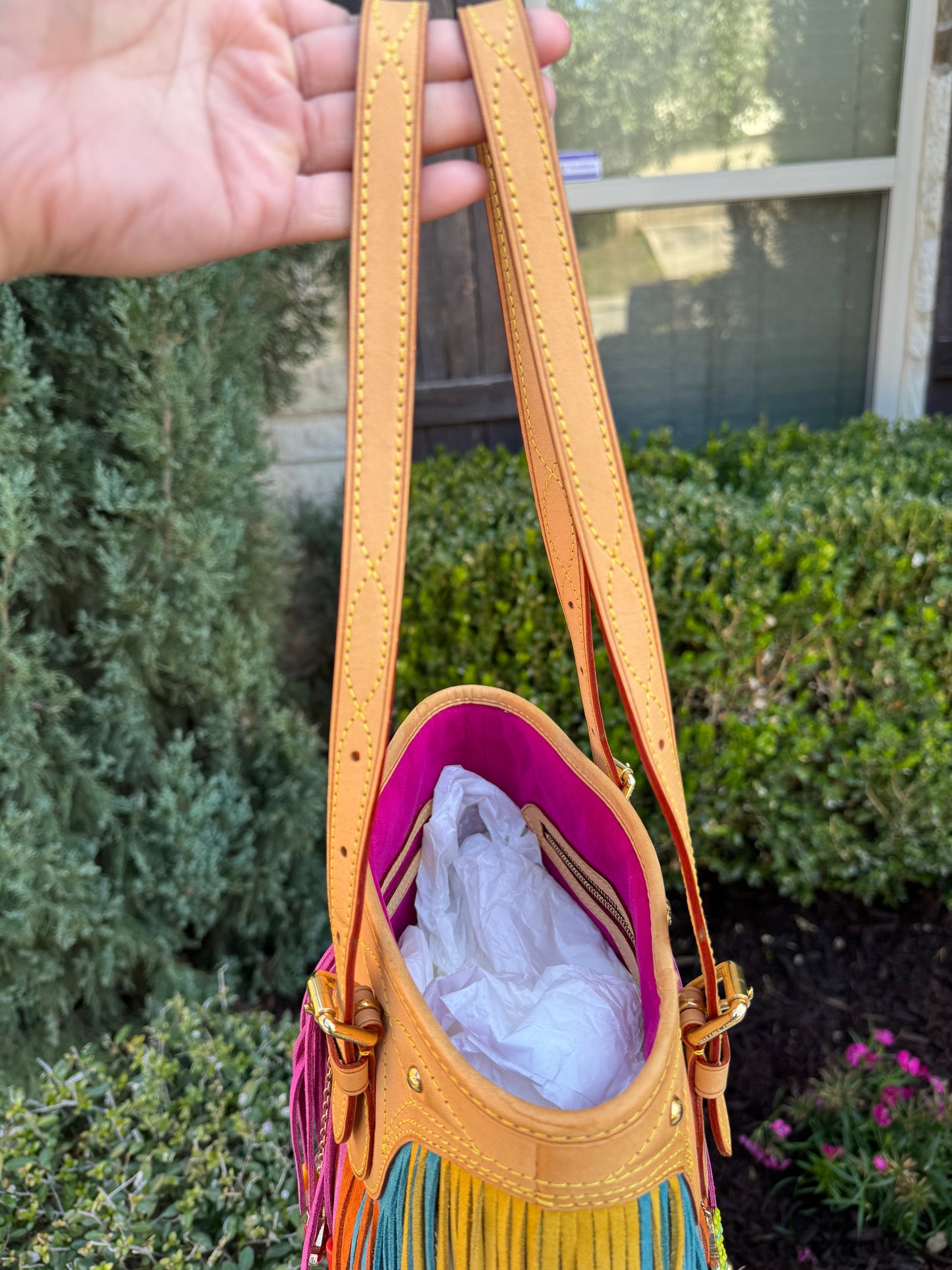 Louis Vuitton Bucket Fringe