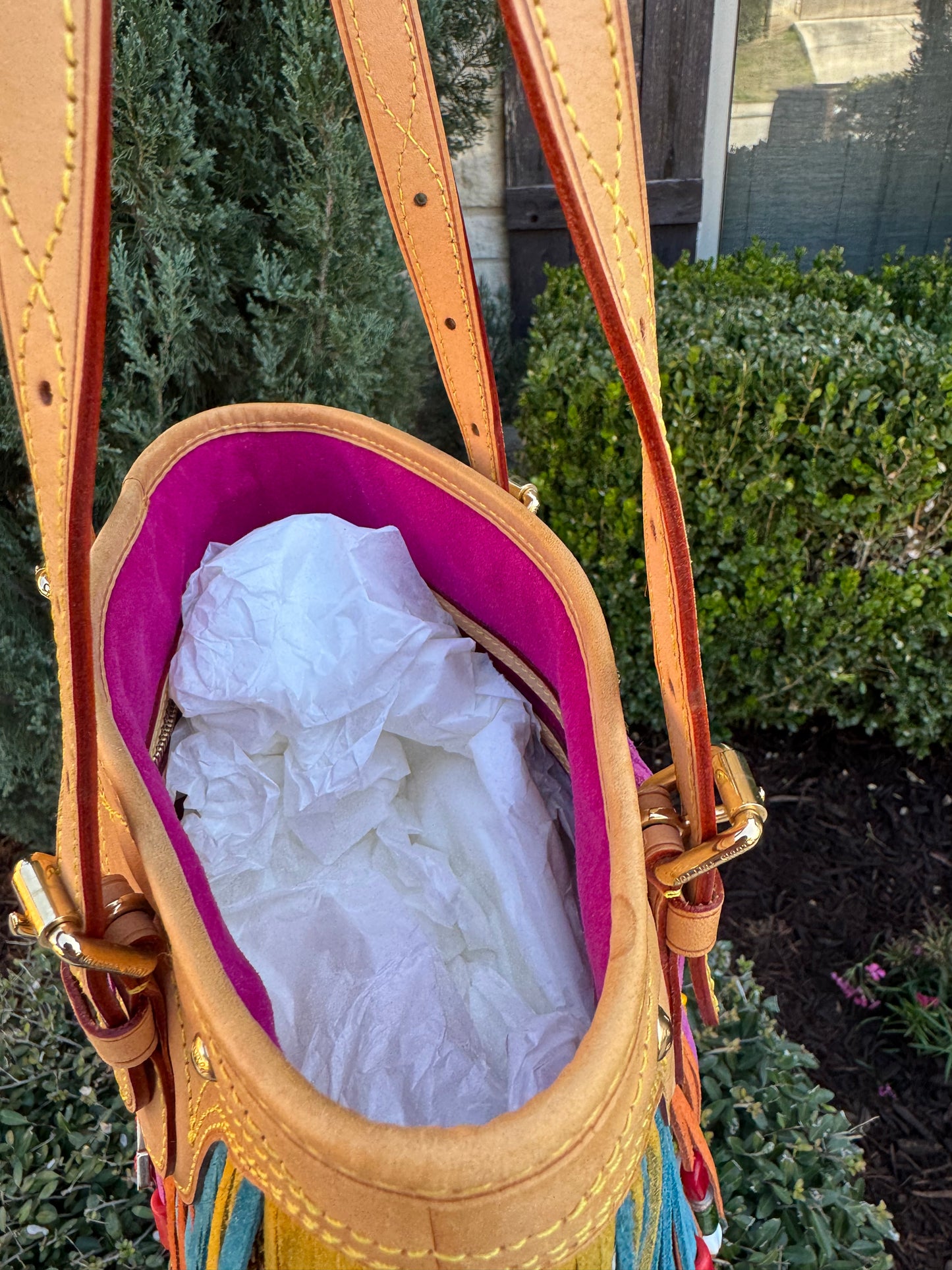 Louis Vuitton Bucket Fringe