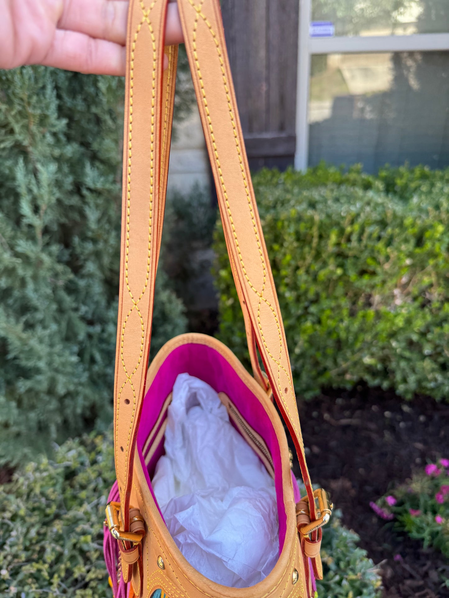 Louis Vuitton Bucket Fringe