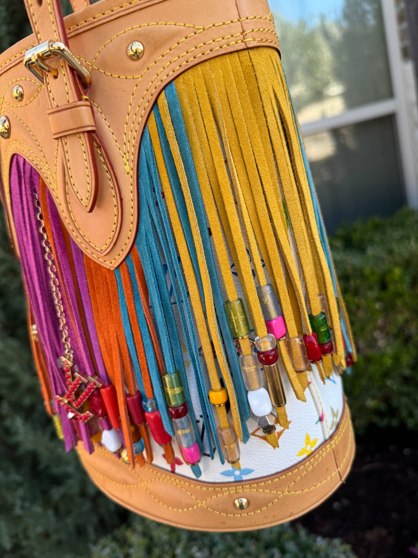 Louis Vuitton Bucket Fringe