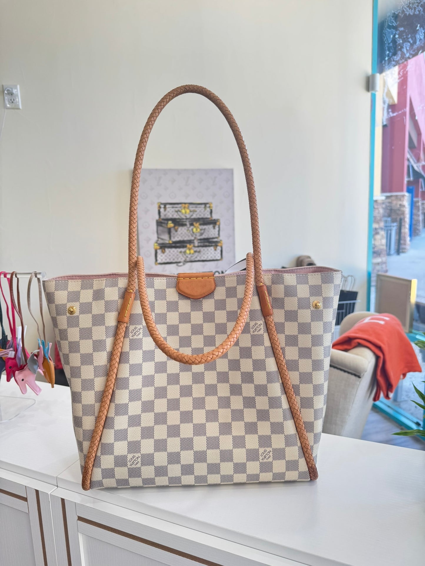 Louis Vuitton Propriano in Damier Azur Canvas