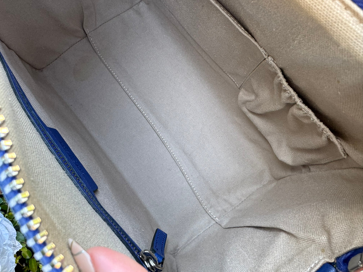 Givenchy Antigona in Blue Leather