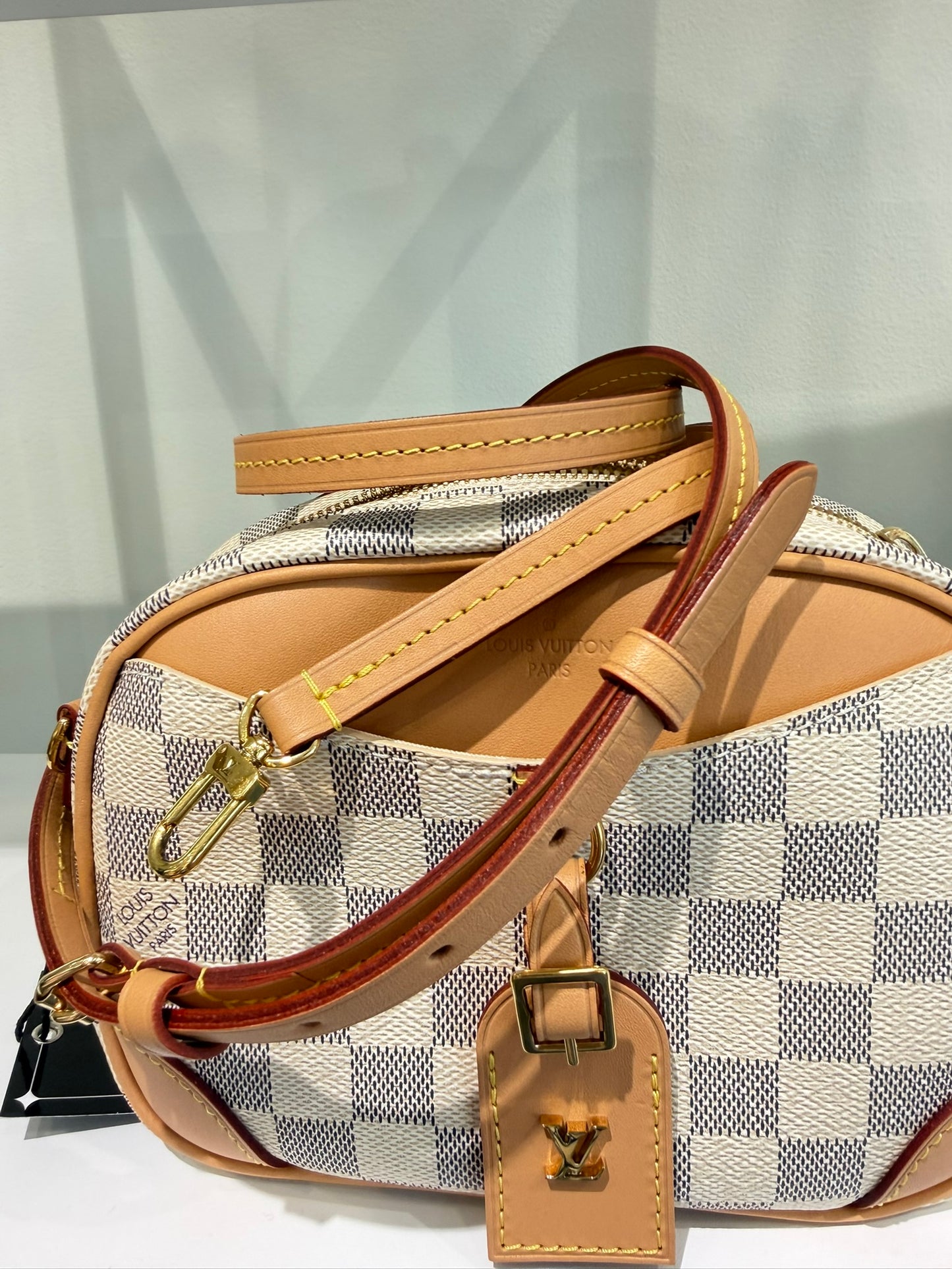 Louis Vuitton Mini Deauville – Damier Azur