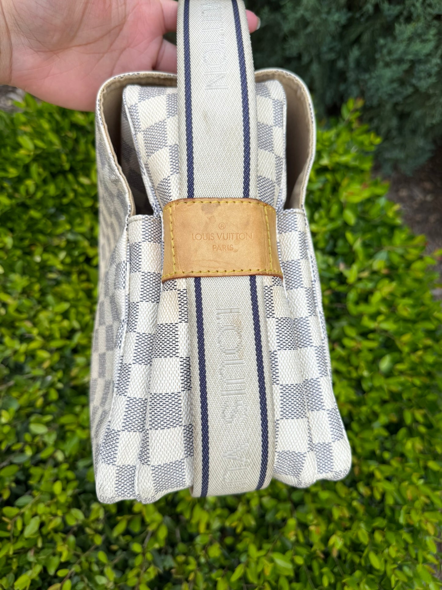 Louis Vuitton Naviglio in Damier Azur Canvas