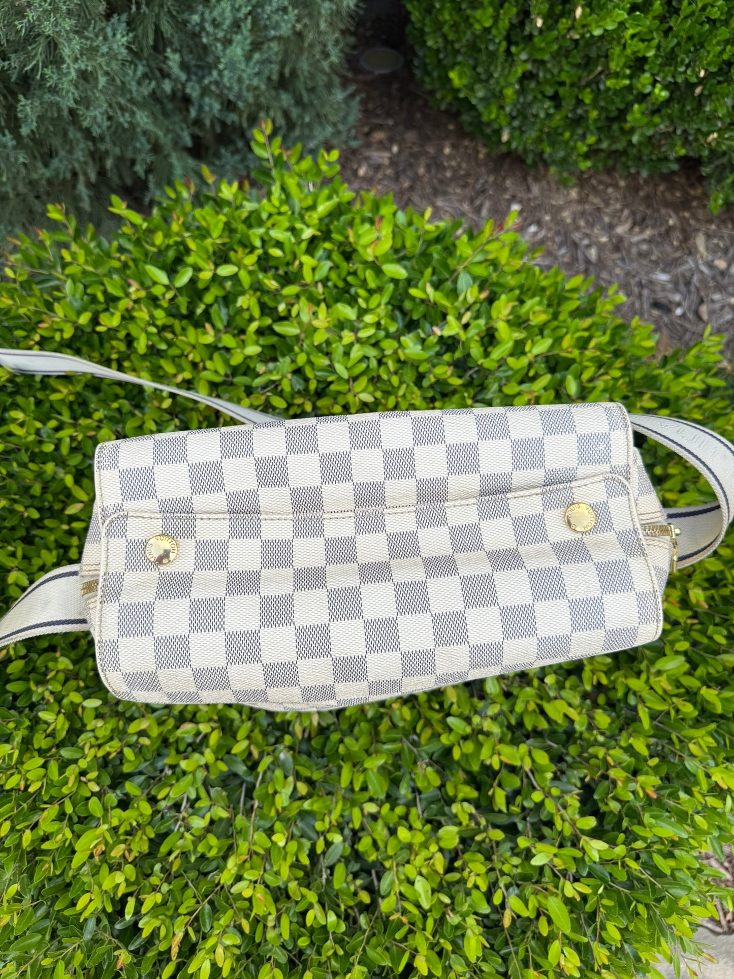 Louis Vuitton Naviglio in Damier Azur Canvas