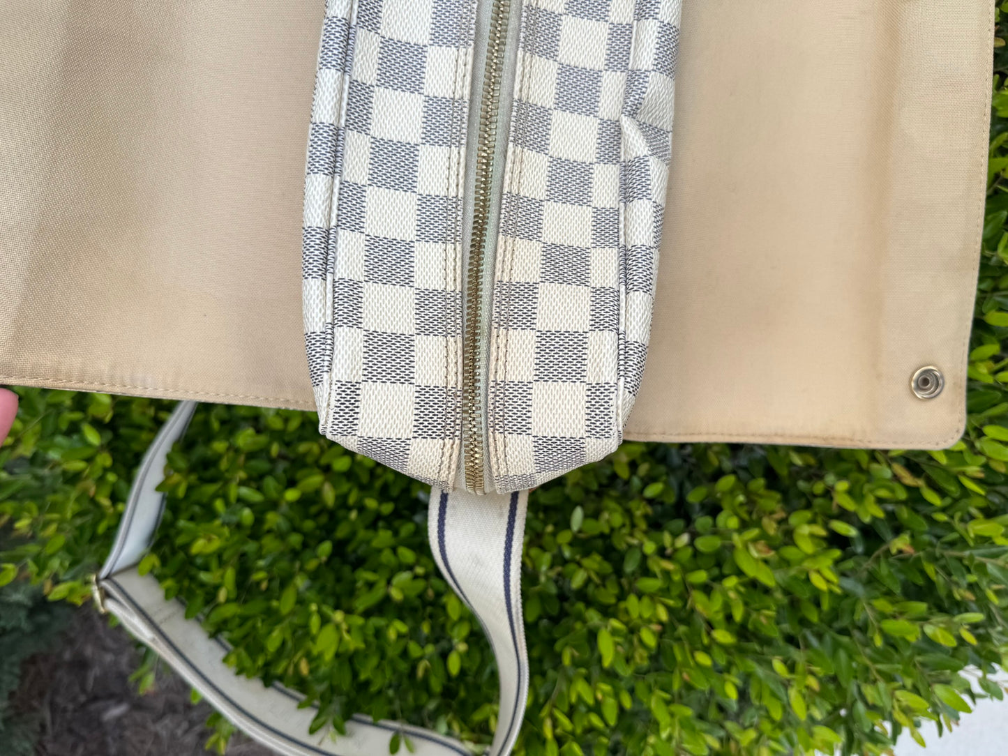 Louis Vuitton Naviglio in Damier Azur Canvas
