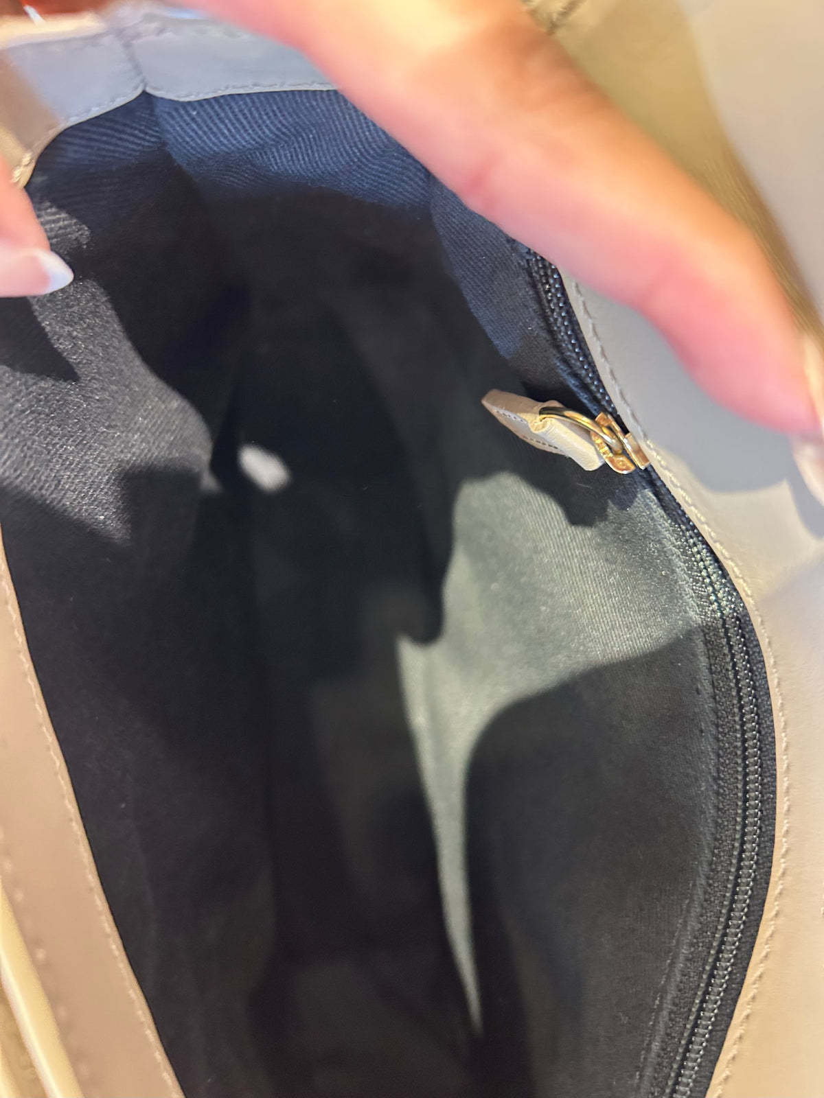 DeMellier Vancouver Shoulder Bag – Cream Leather
