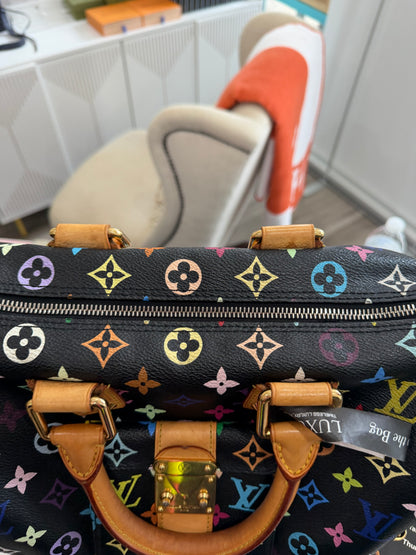 Louis Vuitton Speedy Multicolor in Noir
