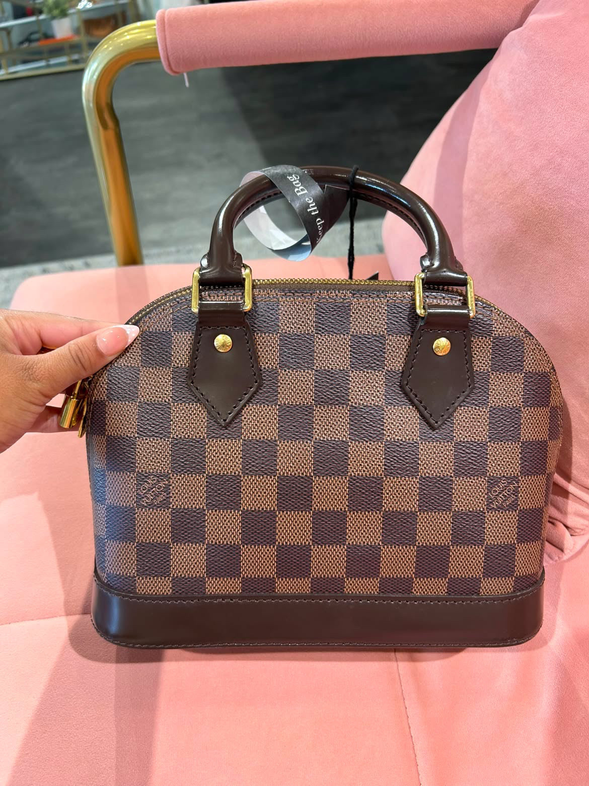 Louis Vuitton Alma BB – Damier Ebene
