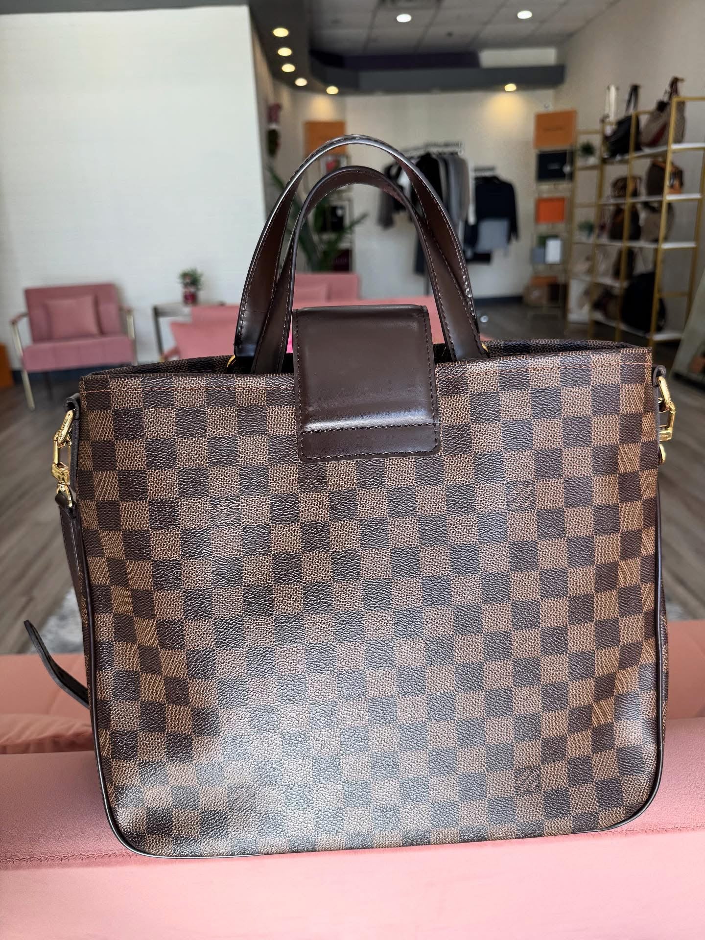 Louis Vuitton Cabas Rosebery – Damier Ebene Canvas