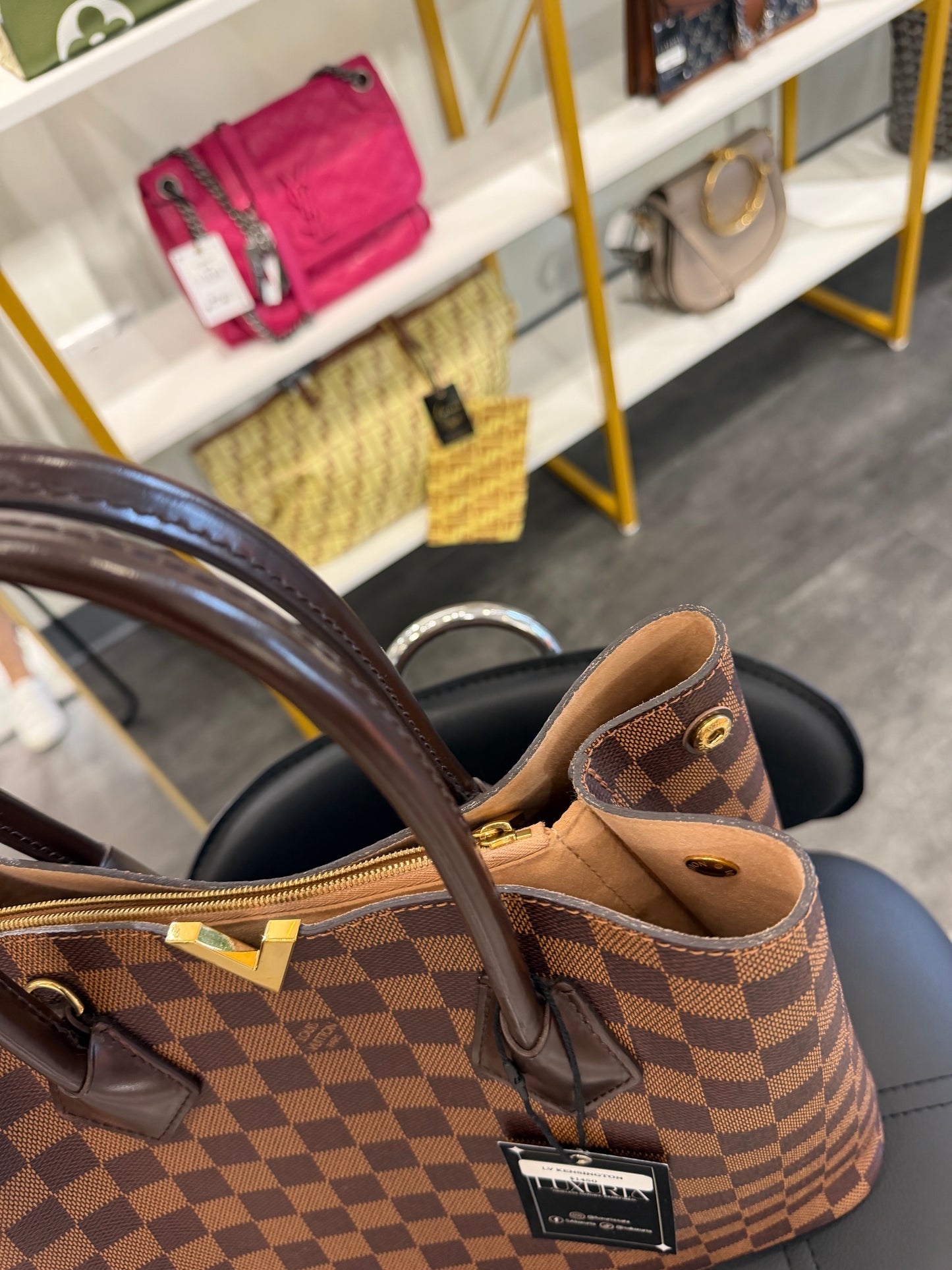 Louis Vuitton Kensington – Damier Ebene