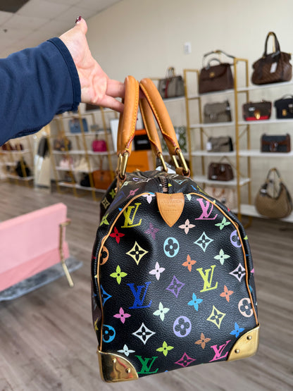 Louis Vuitton Speedy Multicolor in Noir