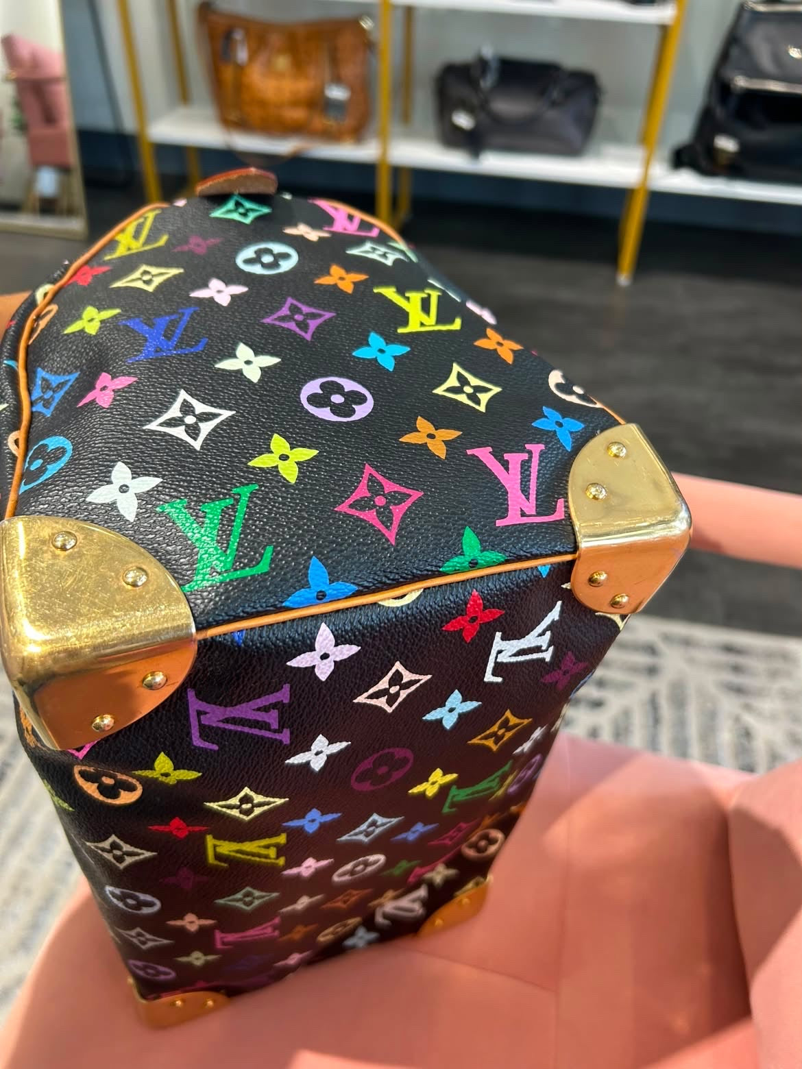 Louis Vuitton Speedy 30 – Black Monogram Multicolore