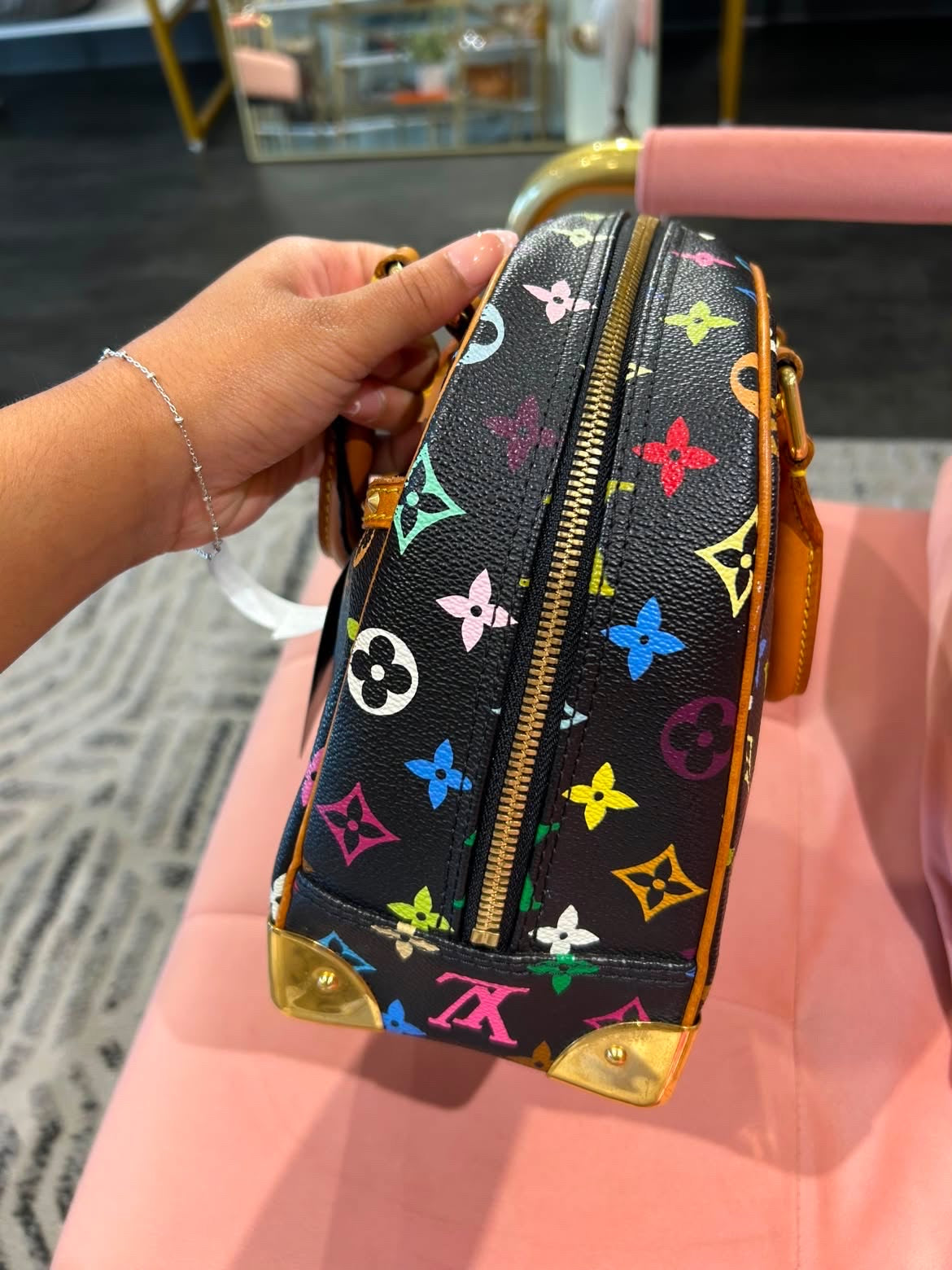 Louis Vuitton Trouville – Monogram Multicolore Noir