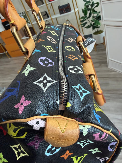 Louis Vuitton Speedy Multicolor in Noir