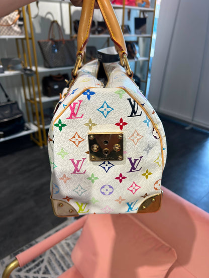 Louis Vuitton Speedy 30 – Multicolor Blanc
