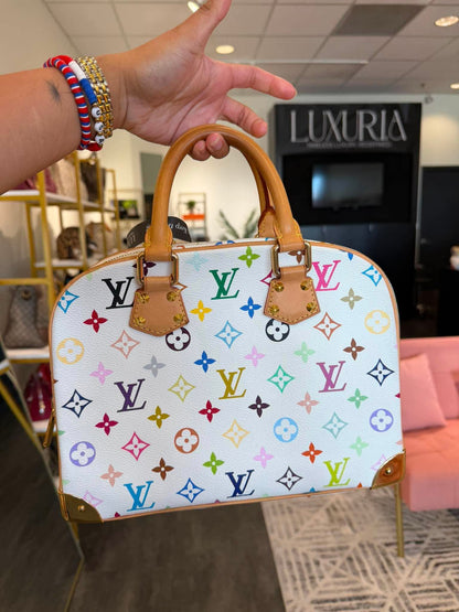 Louis Vuitton Trouville – Multicolor Monogram Blanc