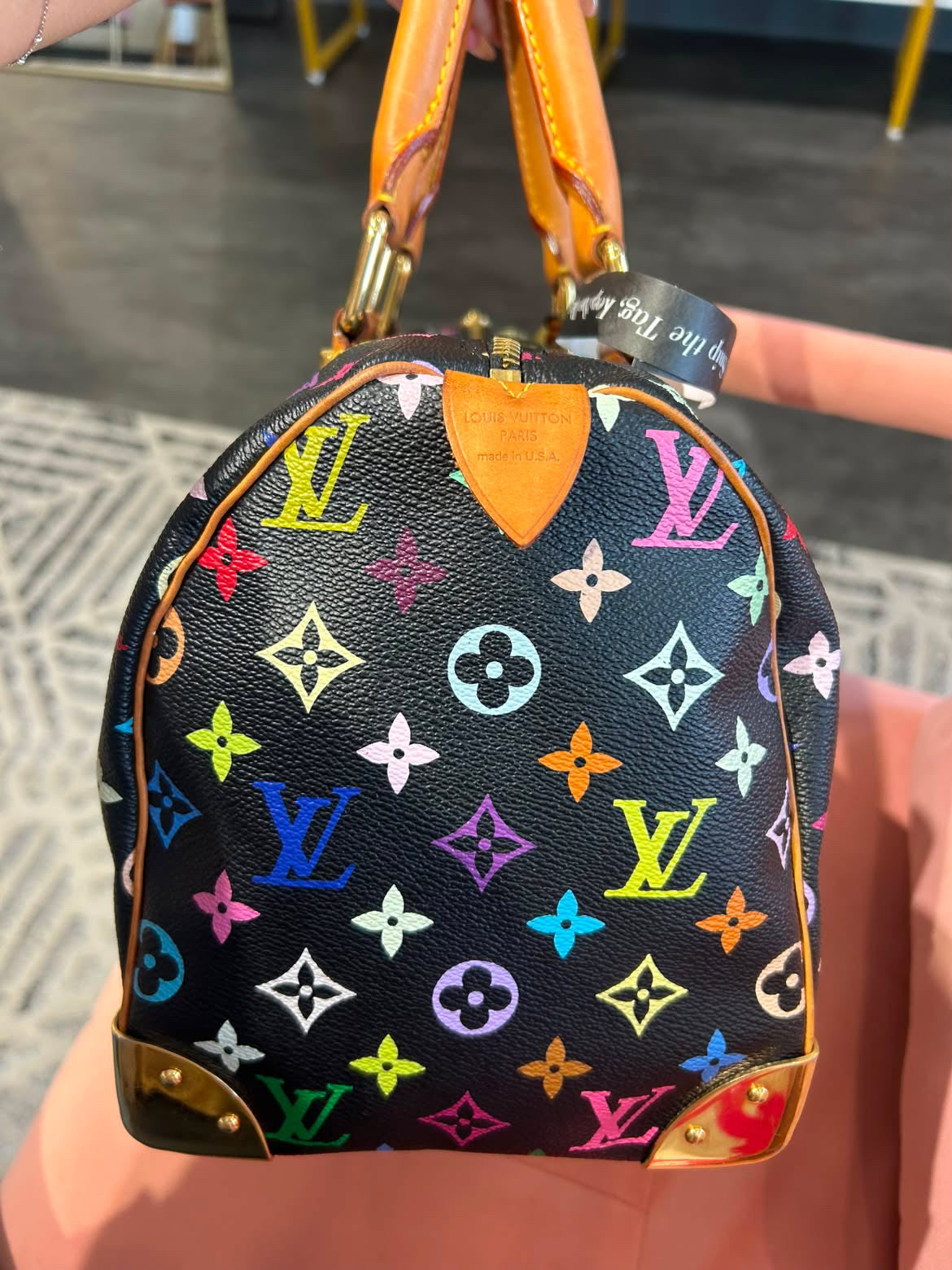 Louis Vuitton Speedy 30 – Black Monogram Multicolore