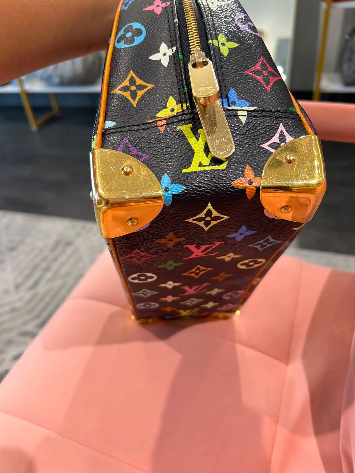 Louis Vuitton Trouville – Monogram Multicolore Noir