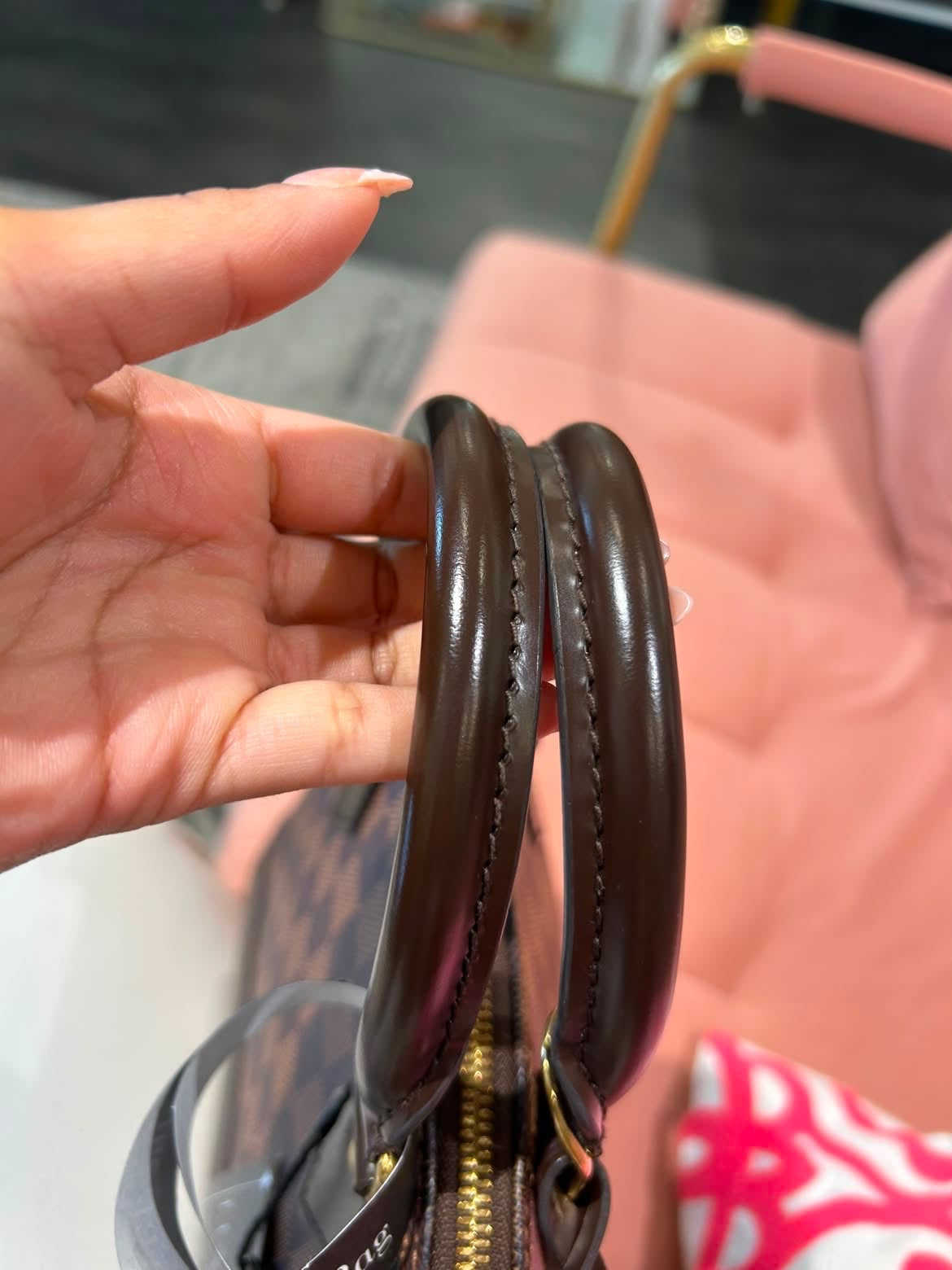 Louis Vuitton Alma BB – Damier Ebene