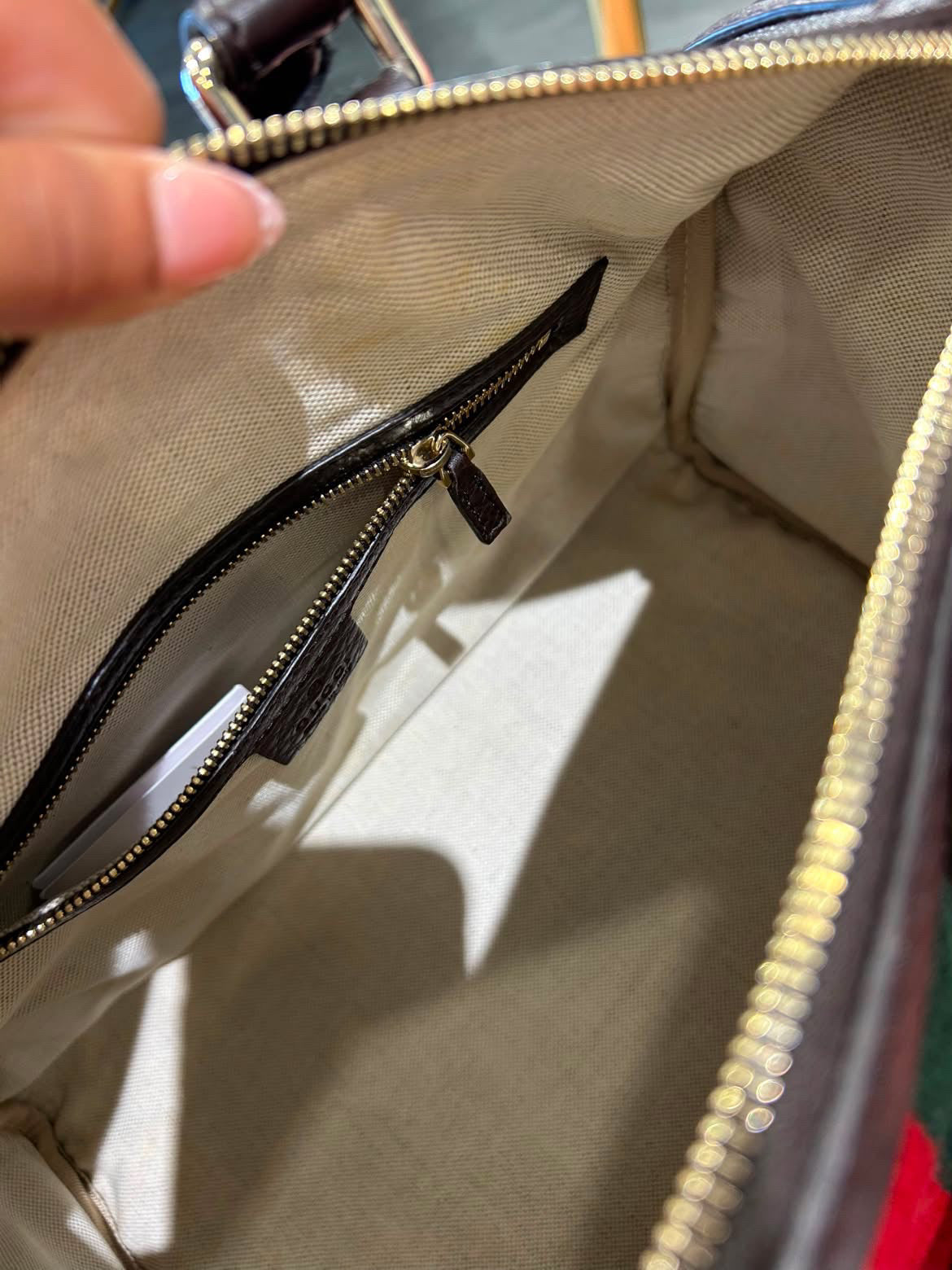 Gucci Boston Bag – Brown Leather