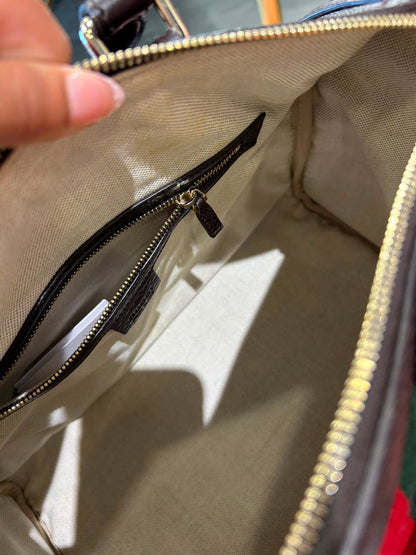 Gucci Boston Bag – Brown Leather