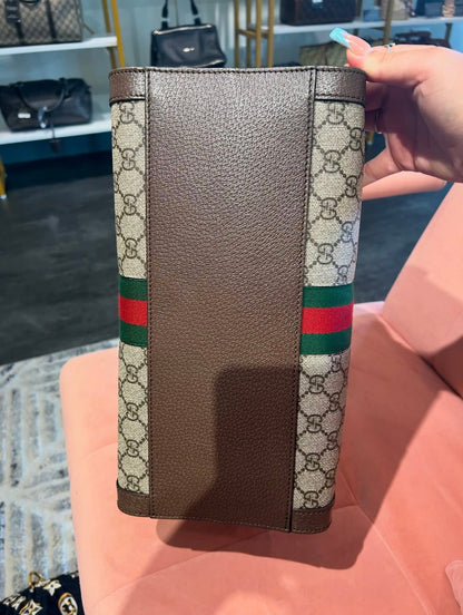 Gucci Ophidia GG Supreme Medium Top Handle Tote