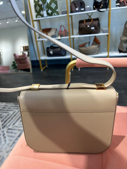 DeMellier Vancouver Shoulder Bag – Cream Leather