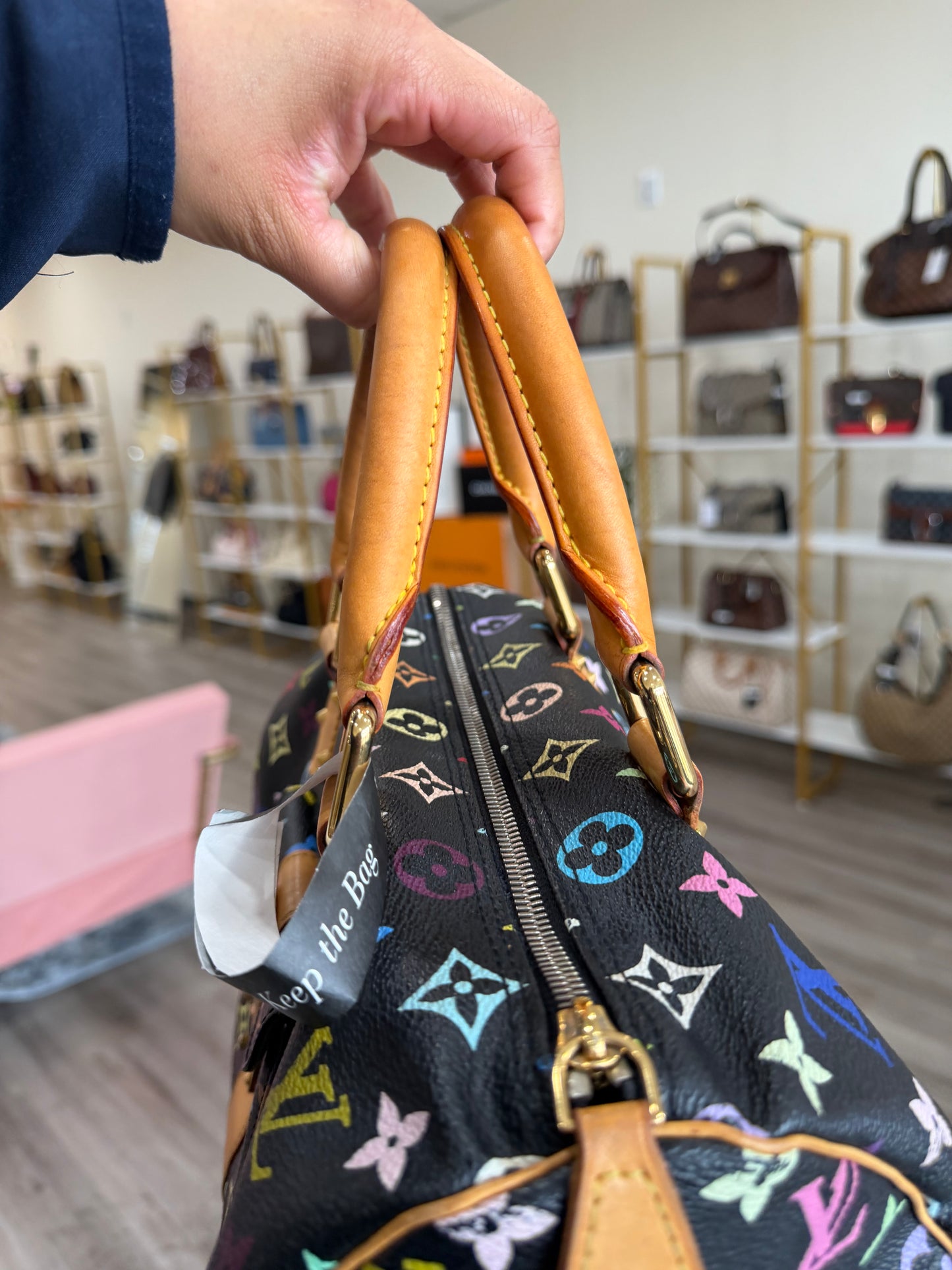 Louis Vuitton Speedy Multicolor in Noir