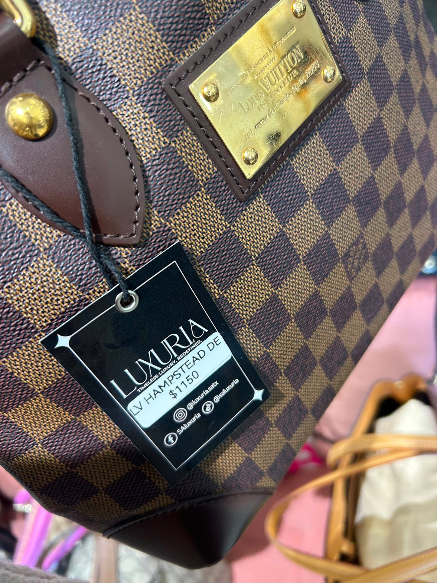 Louis Vuitton Hampstead PM – Damier Ebene