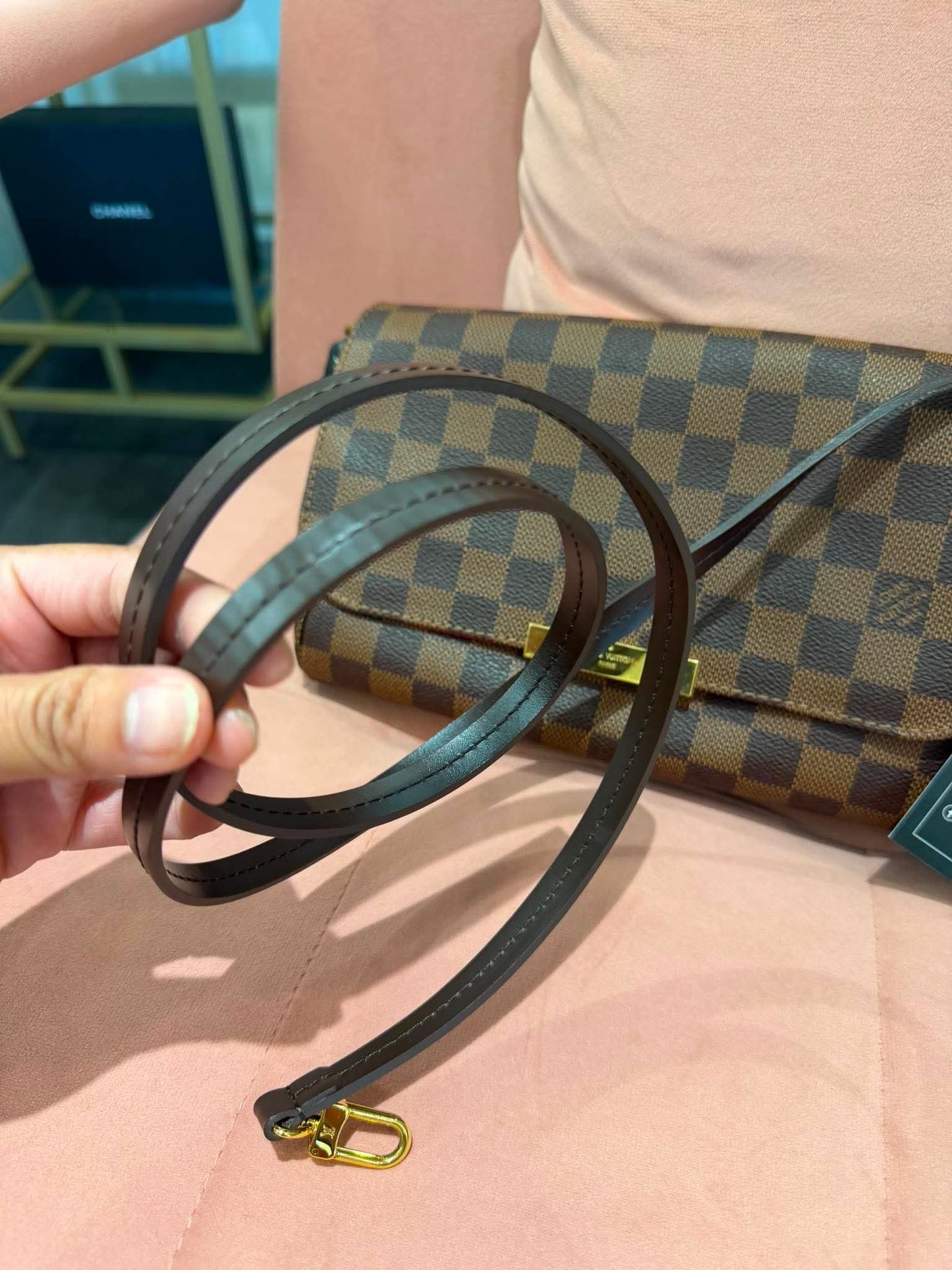 Louis Vuitton Favorite MM in Damier Ebene (For Ms Lisa)