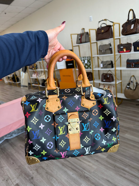 Louis Vuitton Speedy Multicolor in Noir