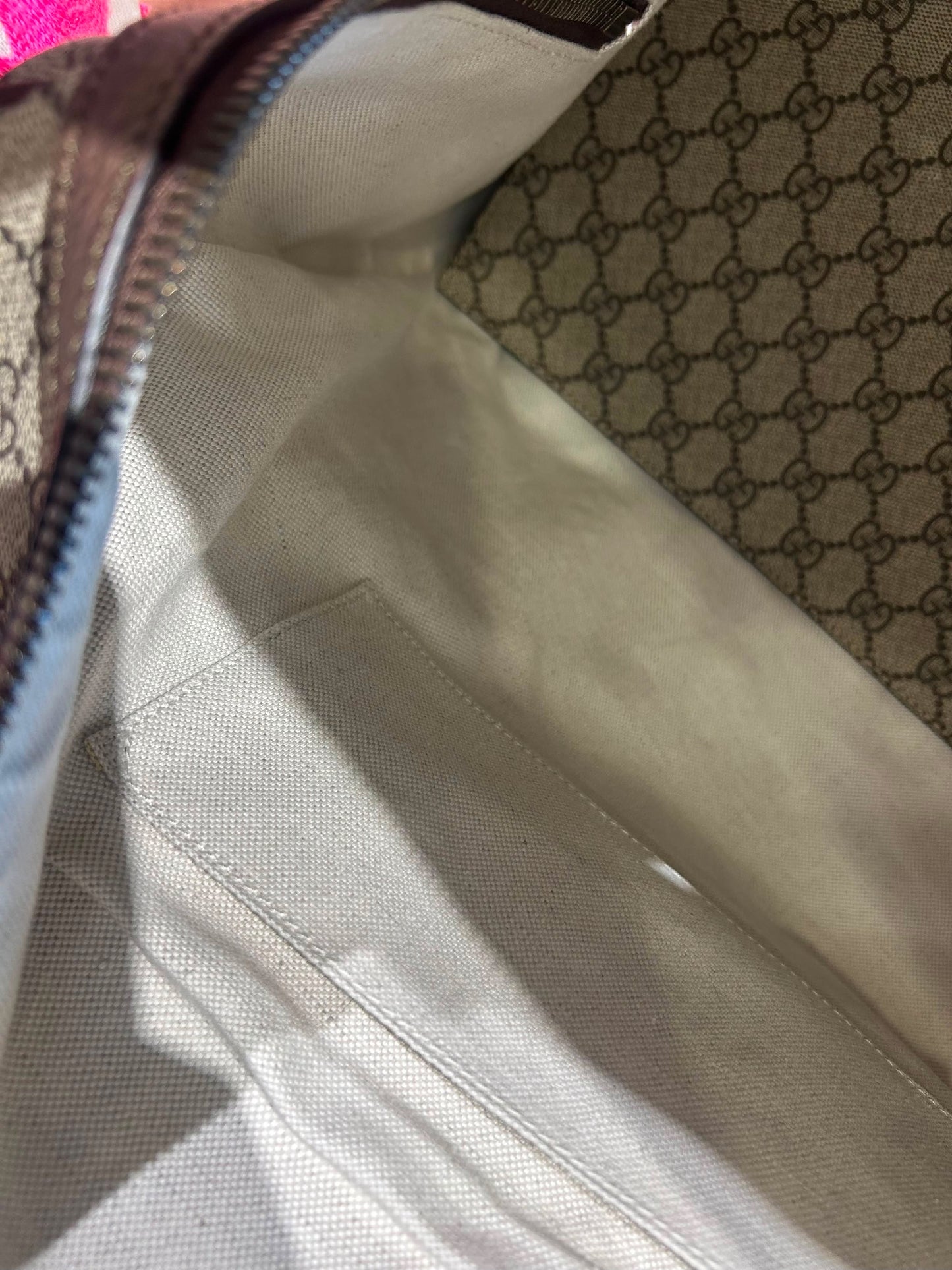 Gucci Savoy Ophidia Large Duffle Bag – GG Supreme Canvas