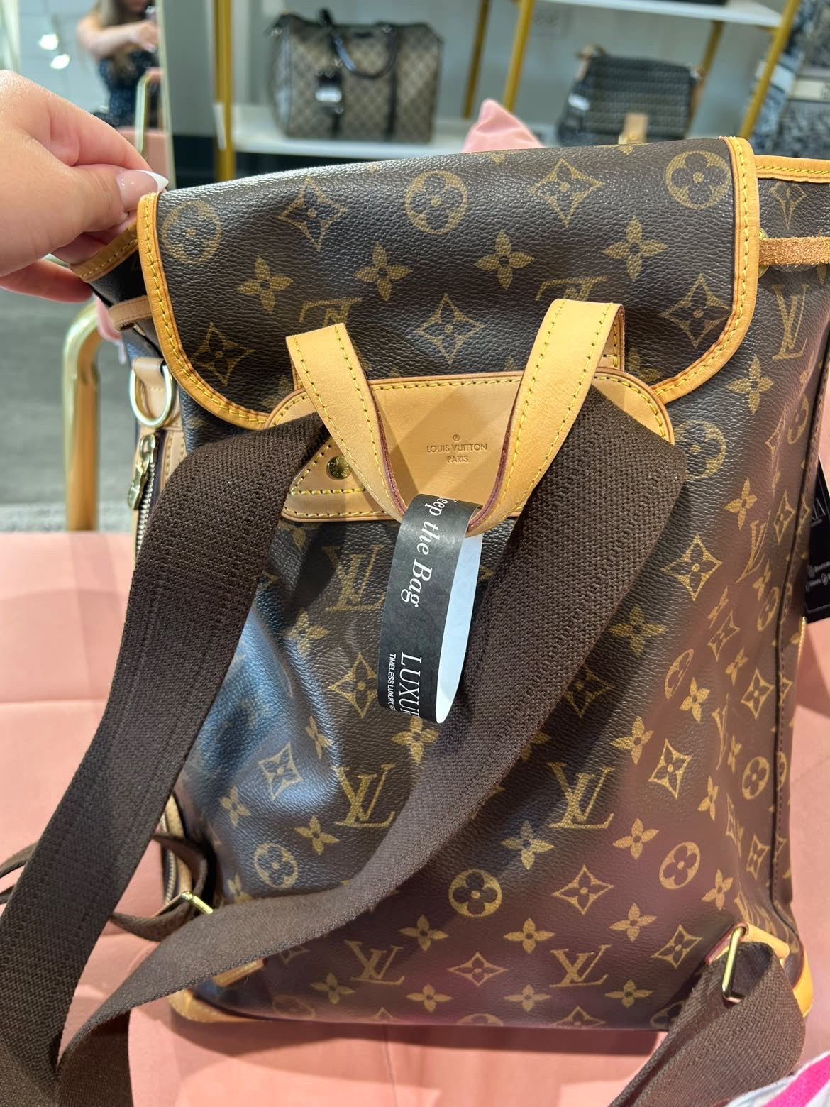 Louis Vuitton Bosphore Backpack – Monogram Canvas