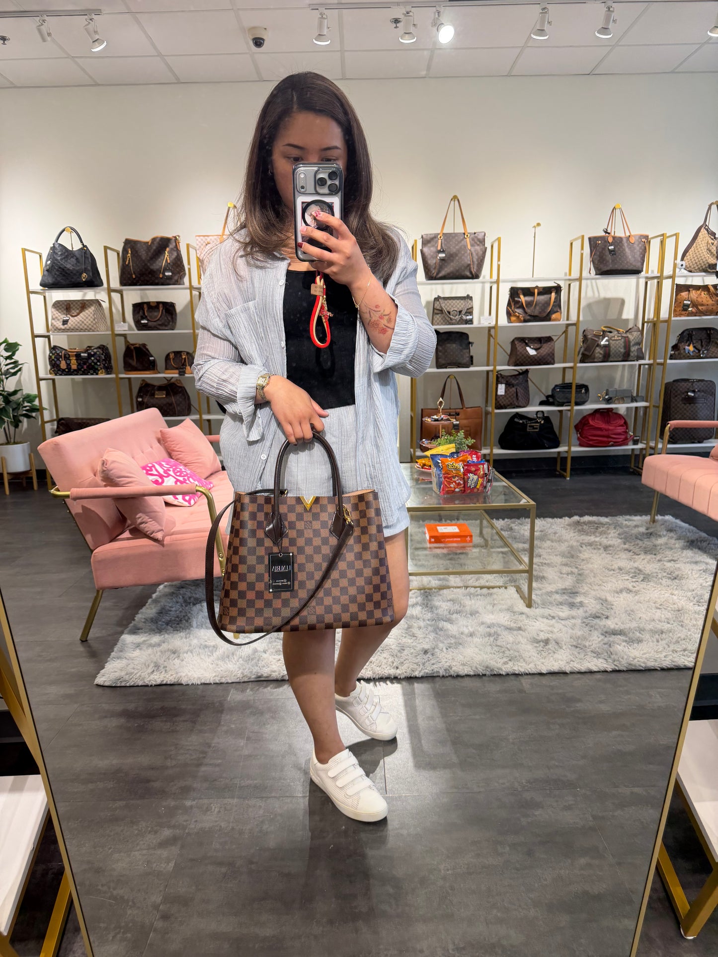 Louis Vuitton Kensington – Damier Ebene