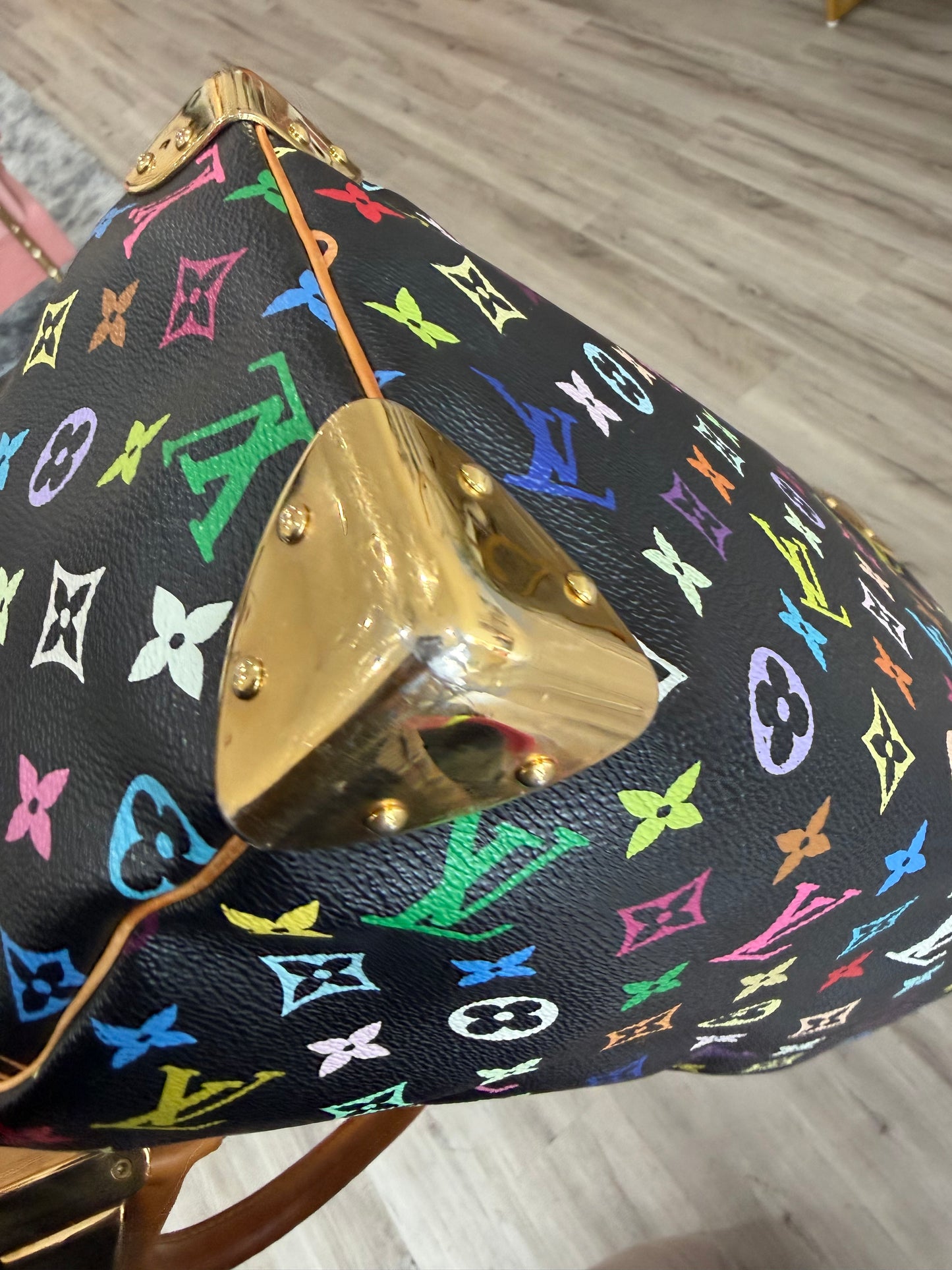 Louis Vuitton Speedy Multicolor in Noir