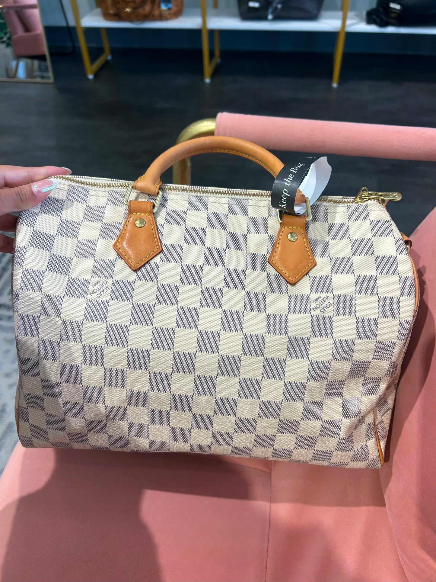 Louis Vuitton Speedy Bandoulière 30 – Damier Azur