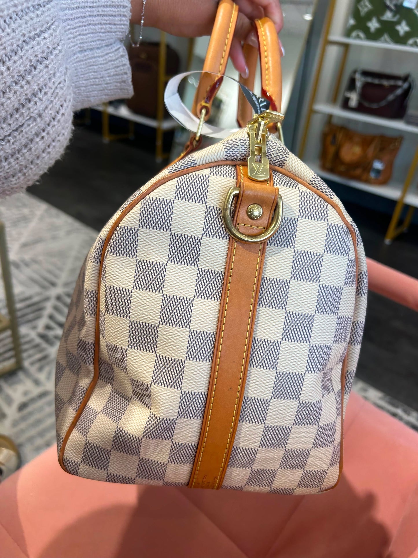 Louis Vuitton Speedy Bandoulière 30 – Damier Azur