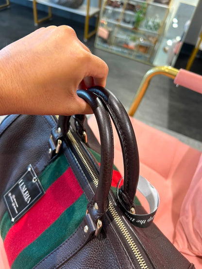 Gucci Boston Bag – Brown Leather