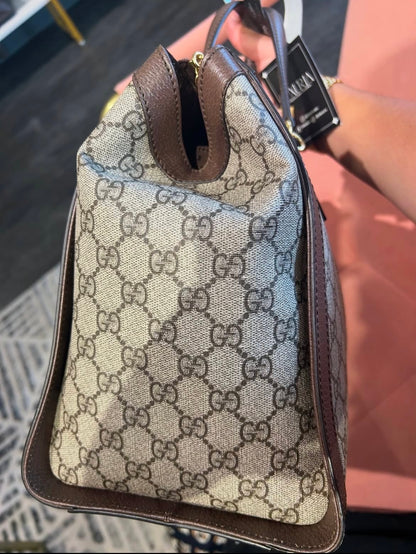 Gucci Ophidia GG Supreme Medium Top Handle Tote