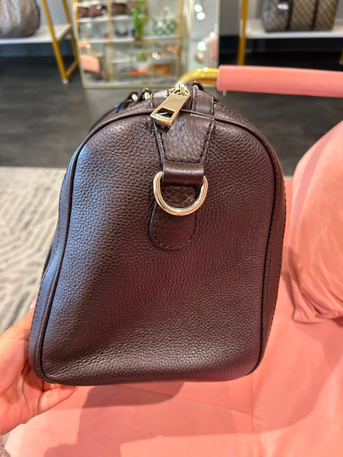 Gucci Boston Bag – Brown Leather