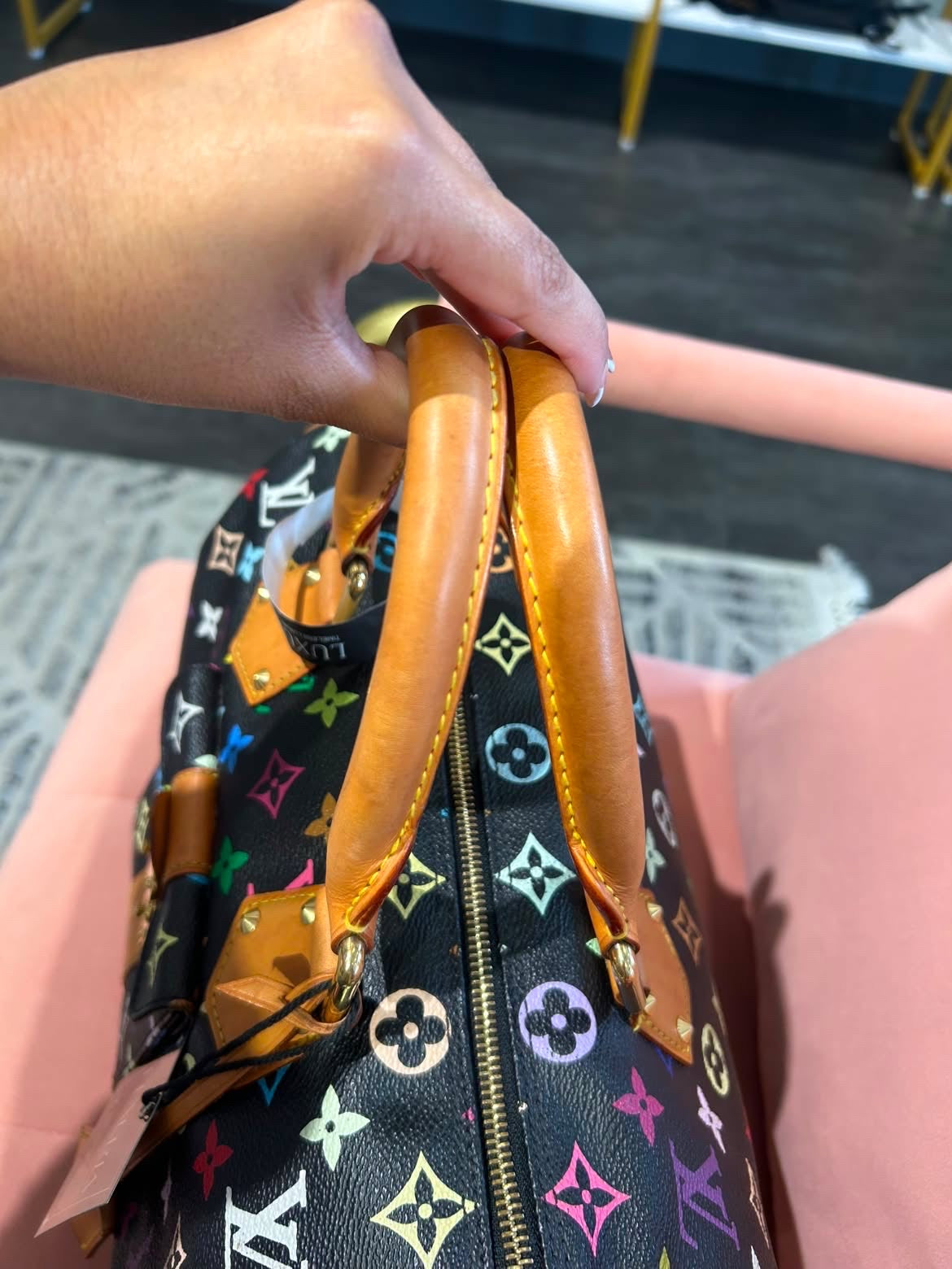 Louis Vuitton Speedy 30 – Black Monogram Multicolore