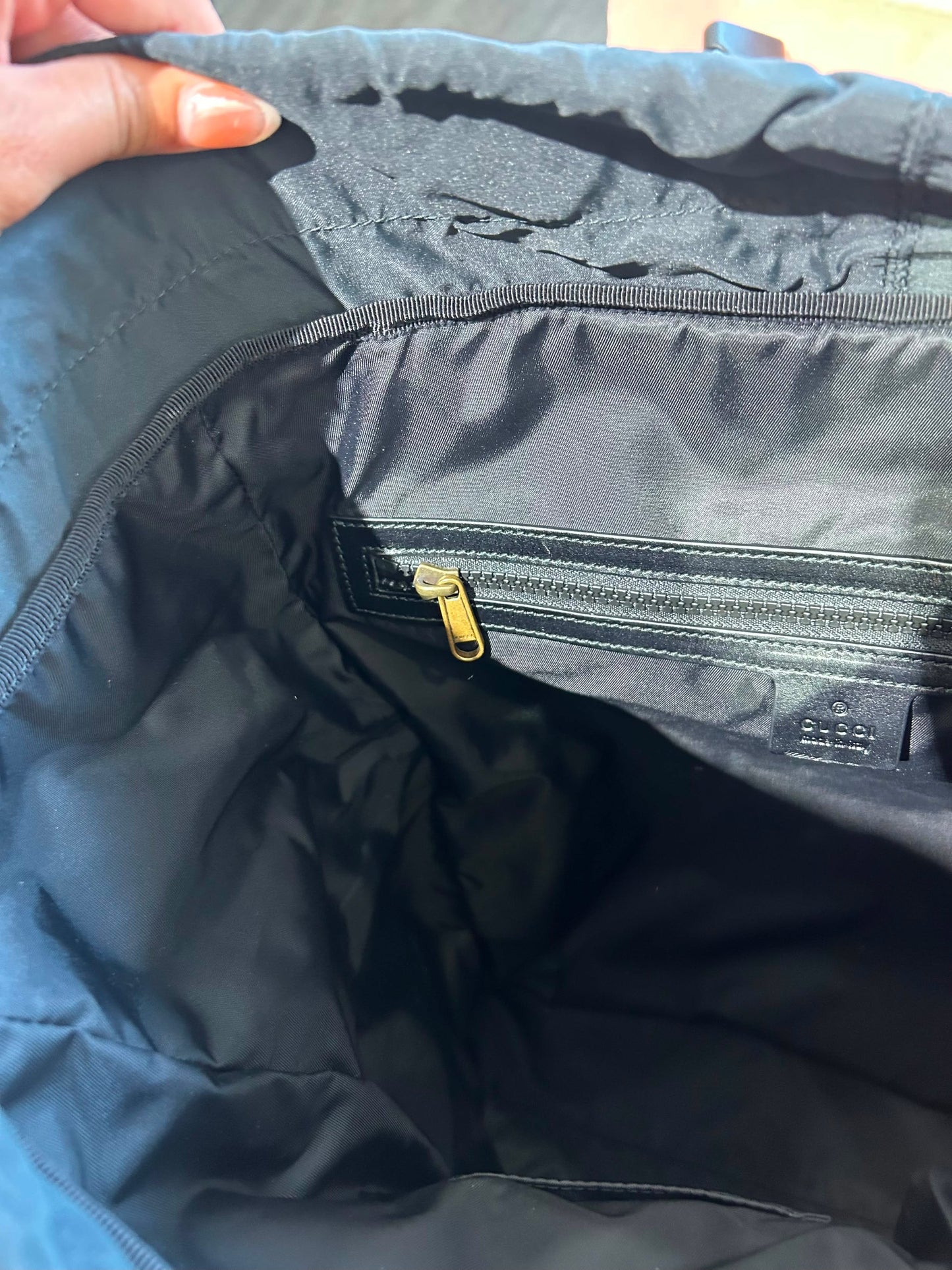 Gucci Velvet Backpack